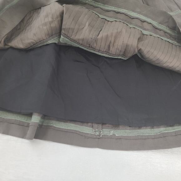 Particular Grin pleated ladies dress green Size Medium office goblincore fairy - Picture 6 of 8